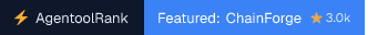 ChainForge on AgentoolRank badge