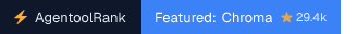 Chroma on AgentoolRank badge