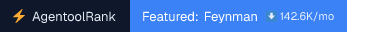 Feynman downloads badge