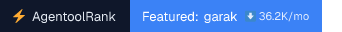 garak downloads badge