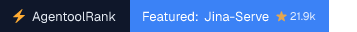 Jina-Serve on AgentoolRank badge