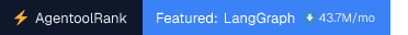 LangGraph downloads badge