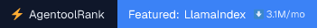 LlamaIndex downloads badge