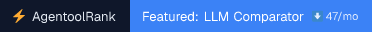 LLM Comparator downloads badge