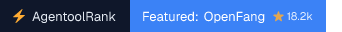OpenFang on AgentoolRank badge