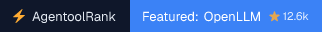 OpenLLM on AgentoolRank badge