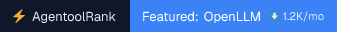 OpenLLM downloads badge