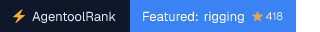 rigging on AgentoolRank badge