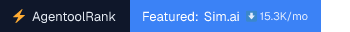 Sim.ai downloads badge