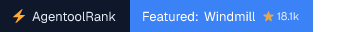 Windmill on AgentoolRank badge